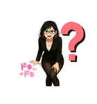 恥ずかしがり屋な綾乃さん（個別スタンプ：7）