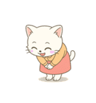 毎日使える♪OLねこの表情スタンプ（個別スタンプ：11）