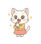 毎日使える♪OLねこの表情スタンプ（個別スタンプ：12）