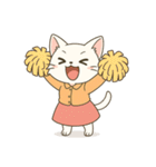 毎日使える♪OLねこの表情スタンプ（個別スタンプ：13）
