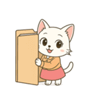 毎日使える♪OLねこの表情スタンプ（個別スタンプ：29）