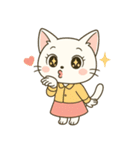 毎日使える♪OLねこの表情スタンプ（個別スタンプ：31）