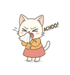 毎日使える♪OLねこの表情スタンプ（個別スタンプ：38）