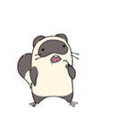 なんかふざけてる てぬきのたぬき（個別スタンプ：19）