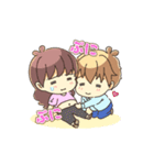 美容師旦那と私。（個別スタンプ：1）