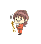 美容師旦那と私。（個別スタンプ：17）