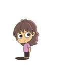 美容師旦那と私。（個別スタンプ：21）