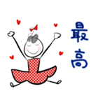 World はなちゃん Part. 83 りぼんちゃん（個別スタンプ：19）