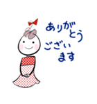 World はなちゃん Part. 83 りぼんちゃん（個別スタンプ：26）