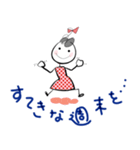 World はなちゃん Part. 83 りぼんちゃん（個別スタンプ：39）