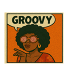 "Afroman : Groooove is justice！"Villains（個別スタンプ：27）
