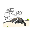 ひとくさいねこ（春）（個別スタンプ：23）