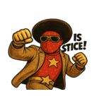 "Afroman : Groooove is justice！"（個別スタンプ：1）