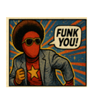 "Afroman : Groooove is justice！"（個別スタンプ：11）