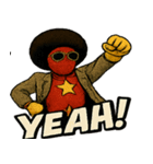 "Afroman : Groooove is justice！"（個別スタンプ：14）