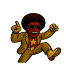"Afroman : Groooove is justice！"（個別スタンプ：22）