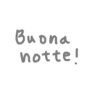 楽しいイタリア語（個別スタンプ：3）