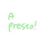 楽しいイタリア語（個別スタンプ：6）