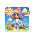 #tennisのみんな（個別スタンプ：2）
