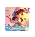 #tennisのみんな（個別スタンプ：7）