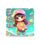 #tennisのみんな（個別スタンプ：8）