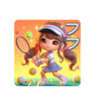 #tennisのみんな（個別スタンプ：10）
