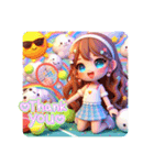 #tennisのみんな（個別スタンプ：11）