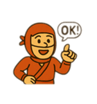 にんにんリアクション！（個別スタンプ：4）