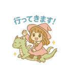 たぬたぬ龍使い（個別スタンプ：34）