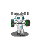 Alien Z wish peace（個別スタンプ：5）