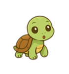 We love turtle（個別スタンプ：7）