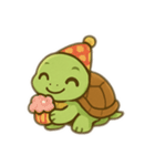We love turtle（個別スタンプ：14）