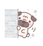 ★敬語★パグぼん（個別スタンプ：34）