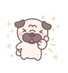 ★敬語★パグぼん（個別スタンプ：36）