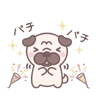★敬語★パグぼん（個別スタンプ：37）