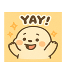 シンプルまんとうマン（個別スタンプ：7）