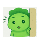 キャベツ人形（きゃべつにんぎょう）（個別スタンプ：7）