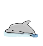 イルルカスタンプ 椿（個別スタンプ：15）