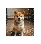 柴犬の日常1（個別スタンプ：4）