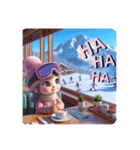 #ski slope（個別スタンプ：5）