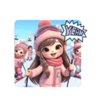 #ski slope（個別スタンプ：9）