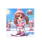 #ski slope（個別スタンプ：12）