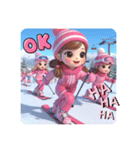 #ski slope（個別スタンプ：17）