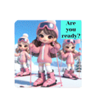 #ski slope（個別スタンプ：19）