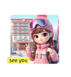 #ski slope（個別スタンプ：23）
