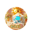 #おはよう ロボちゃん（個別スタンプ：3）