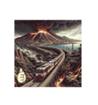 火山活動警戒LINE（個別スタンプ：2）