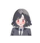 感情迷子のOLちゃん（個別スタンプ：4）