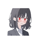 感情迷子のOLちゃん（個別スタンプ：5）