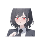 感情迷子のOLちゃん（個別スタンプ：13）